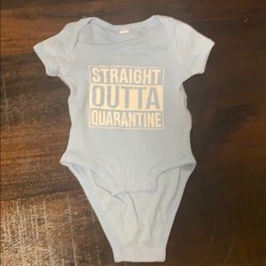 Quarantine onesie